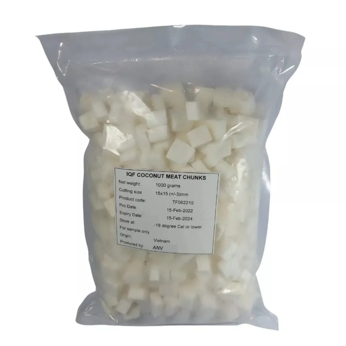 IQF Frozen Coconut