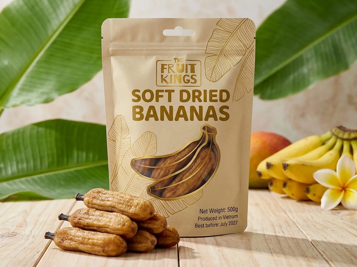 Miękki suszony banan — ANV IMPEX JSC